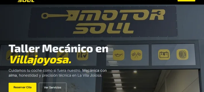 Web Motor Soul Villajoyosa