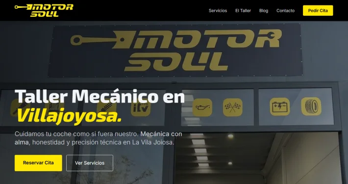 Web Motor Soul Villajoyosa